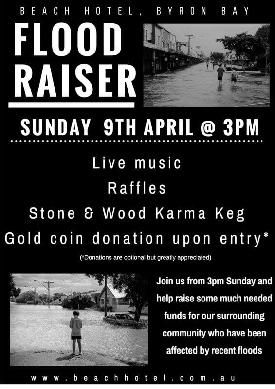 Byron Bay Flood Raiser